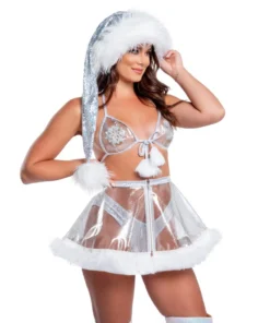 J-Valentine, Inc CH105 - Holographic Sequin Santa Hat