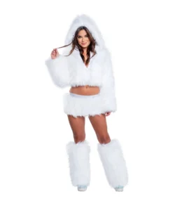 J-Valentine, Inc CL524 - Light-Up Hooded Cropped Jacket