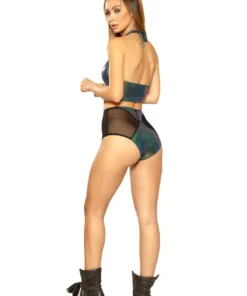 J Valentine TOPS FF104 - DIAMOND HALTER TOP