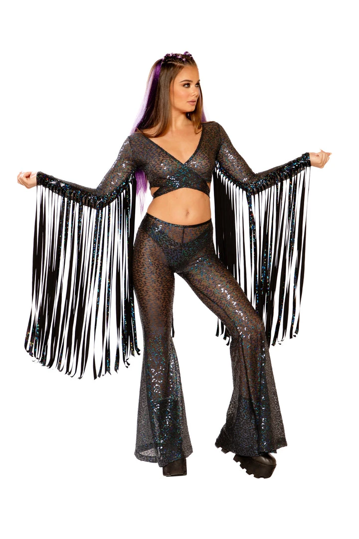 J Valentine FF108 - SEQUIN BELL BOTTOMS