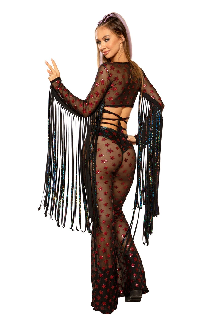 J Valentine FF108 - SEQUIN BELL BOTTOMS