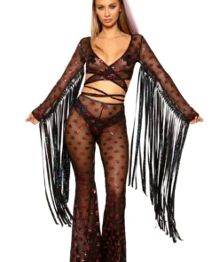 J Valentine FF108 - SEQUIN BELL BOTTOMS