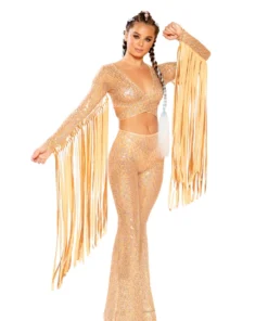 J Valentine FF108 - SEQUIN BELL BOTTOMS