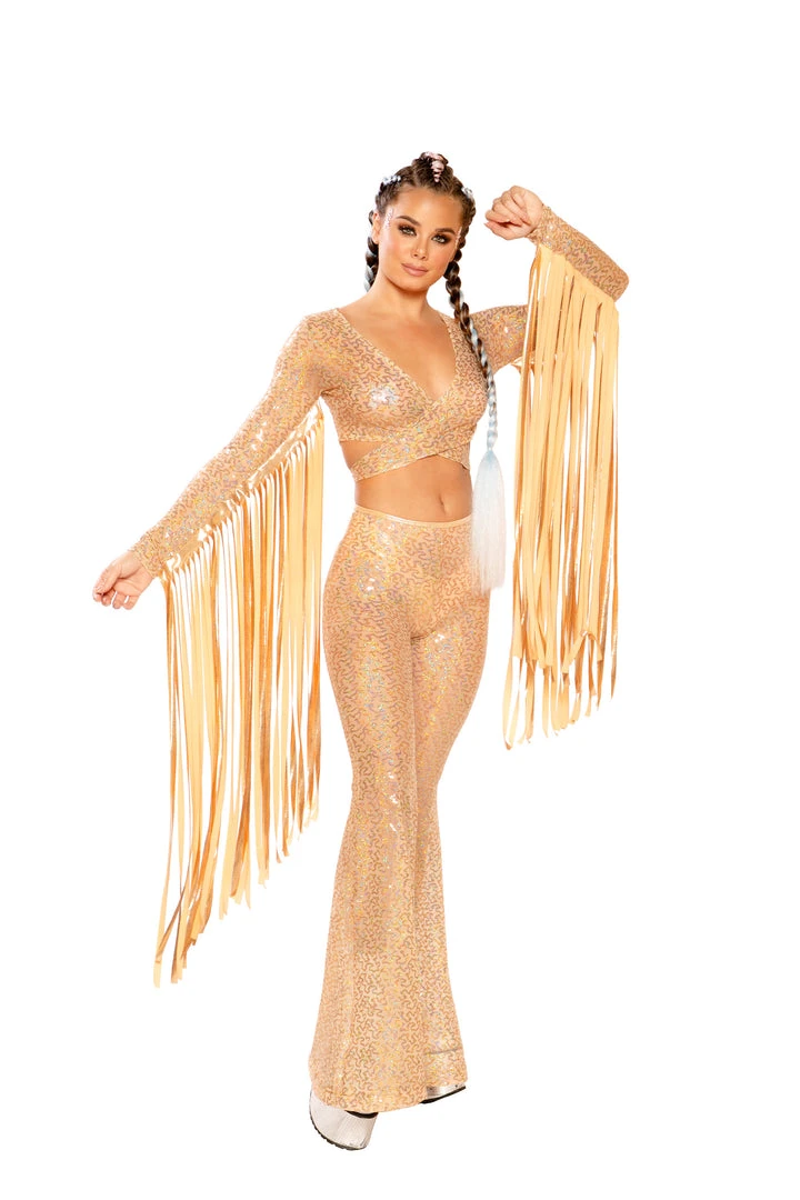 J Valentine FF108 - SEQUIN BELL BOTTOMS