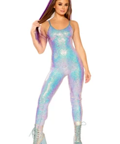 J Valentine FF143 - STRETCH SEQUIN CATSUIT