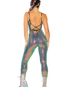 J Valentine FF143 - STRETCH SEQUIN CATSUIT