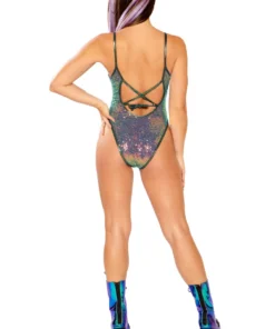J Valentine FF144 - STRETCH SEQUIN BODYSUIT ONE PIECES