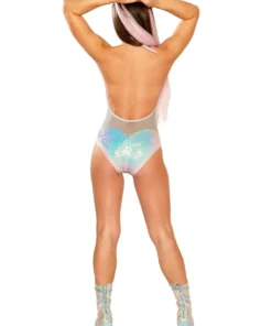 J Valentine ONE PIECES FF147 - SEQUIN FLOWER BODYSUIT