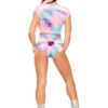 J Valentine FF156 - TIE-DYE DAISY SHORT BOTTOMS