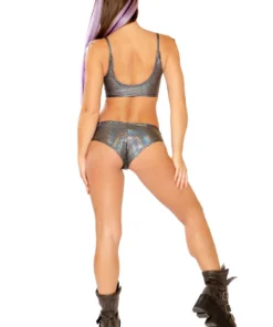 J Valentine BOTTOMS FF262 - METALLIC TINY SHORT