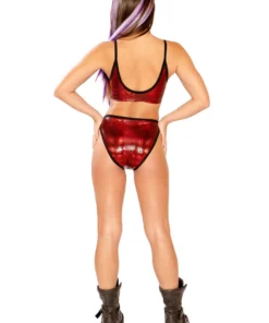 J Valentine FF261 - METALLIC SPAGHETTI TANK TOPS