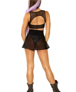 J-Valentine, Inc TOPS FF335 - Mesh Harness Top