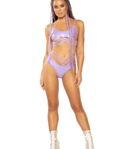 J-Valentine FF341 - Strings & Rings Short BOTTOMS