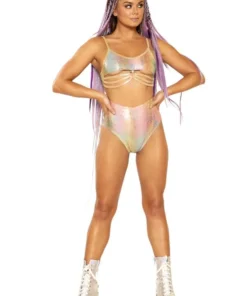 J-Valentine BOTTOMS FF342 - High-Cut High-Waist Short