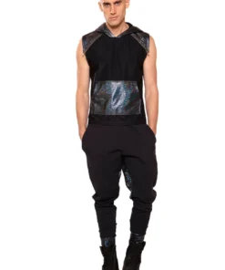 J Valentine BOTTOMS FF177 - UNISEX TWO TONE JOGGERS