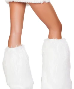 J-Valentine, Inc OUTERWEAR FF429 - Faux Fur Light-Up Legwarmers