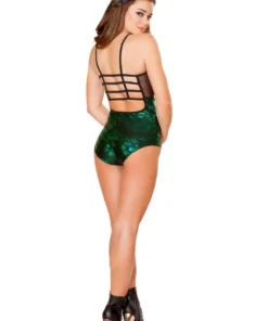 J Valentine FF490 - Mesh Strappy Romper
