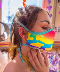 J-Valentine, Inc ACCESSORIES FF555 - Heavy Brazilian Spandex Tailored Mask