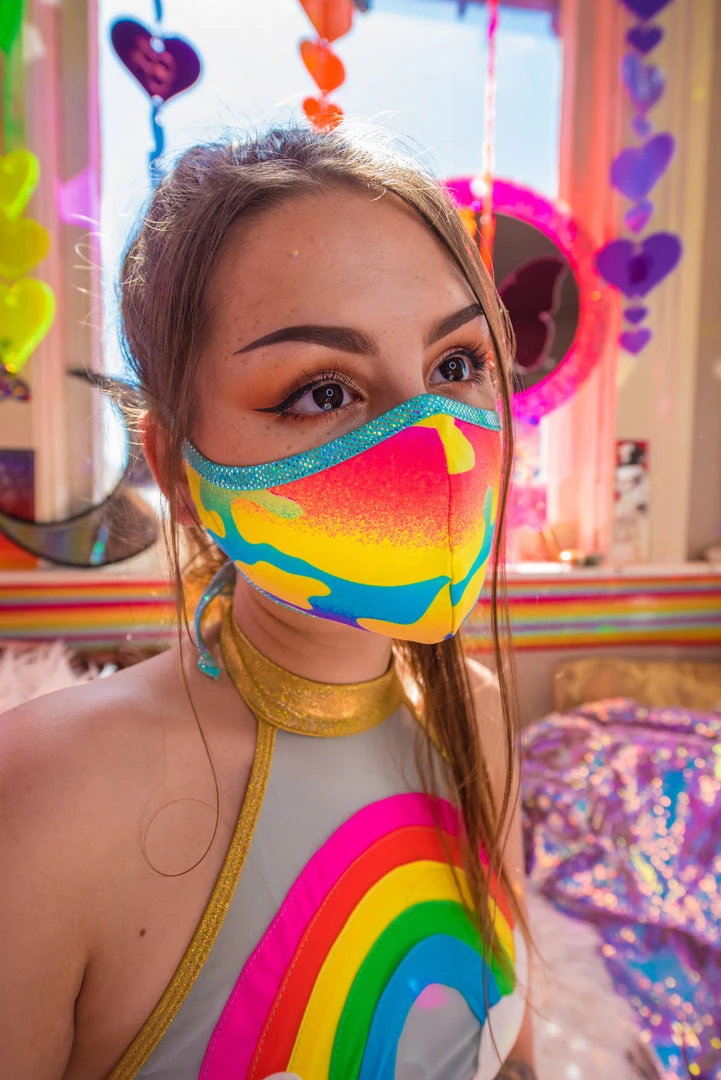 J-Valentine, Inc ACCESSORIES FF555 - Heavy Brazilian Spandex Tailored Mask