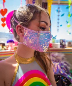 J-Valentine, Inc FF556 - Sequin Tailored Mask