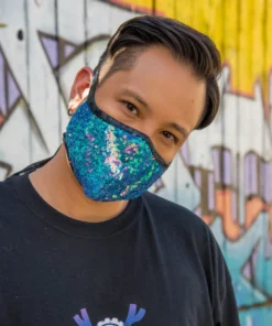 J-Valentine, Inc FF556 - Sequin Tailored Mask