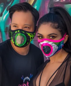 J-Valentine, Inc ACCESSORIES FF559 - Eyeball Tailored Mask