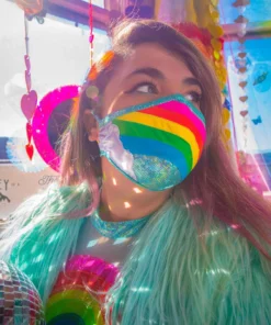 J-Valentine, Inc FF560 - Metallic Tailored Mask