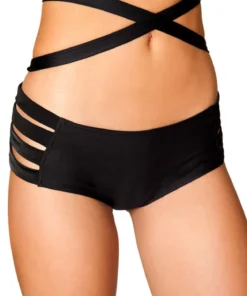 J Valentine BOTTOMS FF921 - Tricot No Seam Strappy Short