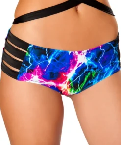 J Valentine BOTTOMS FF921 - Tricot No Seam Strappy Short