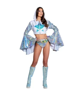 J-Valentine, Inc TOPS FR113 - Astro Confetti Triangle Top