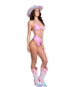 J-Valentine, Inc FR115 - Kandi Land Chain Triangle Top