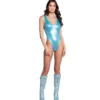 J-Valentine, Inc FR131 - Unicorn Foil Bodysuit ONE PIECES
