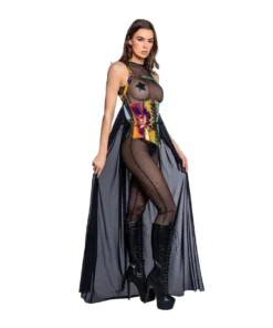 J-Valentine, Inc ONE PIECES FR147 - Holographic Dot Mesh Catsuit