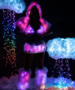 J-Valentine, Inc TOPS FR150 - Light-Up Hooded Shrug