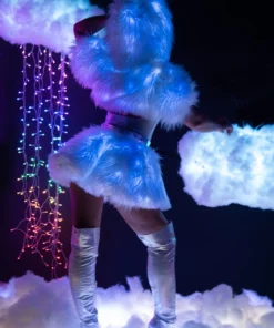 J-Valentine, Inc TOPS FR150 - Light-Up Hooded Shrug