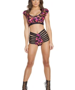 J Valentine RB220 - Crop Top